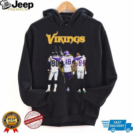 Minnesota Vikings Justin Jefferson Randy Moss And Cris Carter Shirt