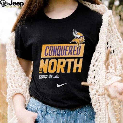 Minnesota Vikings Nike Conquered The North 2022 NFC North Division Champions Shirt