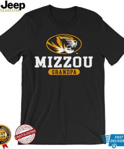 Mizzou grandpa oval tiger head shirt