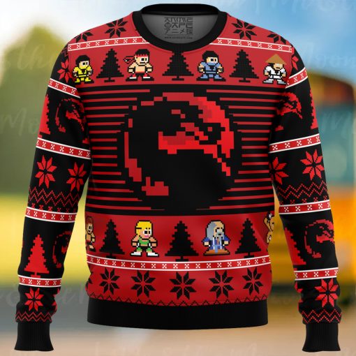 Mortal Kombat Ugly Christmas Sweater