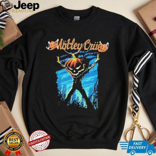 Motley Crue Pumpkin Head Allister Fiend Halloween Logo Shirt