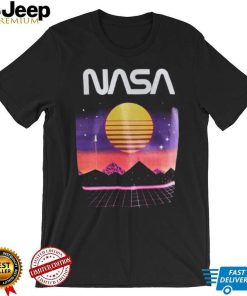 NASA Electro Landscape Vintage Nasa T Shirt