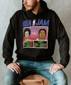 NBA Jam Detroit Pistons Cade Cunningham & Jaden Ivey Shirt