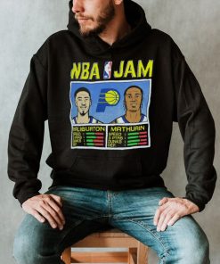 NBA Jam Indiana Pacers Tyrese Haliburton & Bennedict Mathurin Shirt