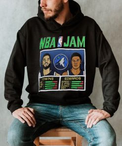 NBA Jam Minnesota Timberwolves Karl Anthony Towns & Anthony Edwards Shirt