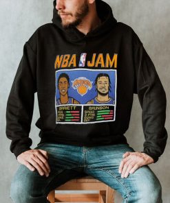 NBA Jam New York Knicks RJ Barrett & Jalen Brunson Shirt