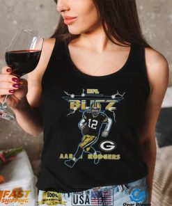 NFL Blitz Packers Aaron Rodgers T Shirt