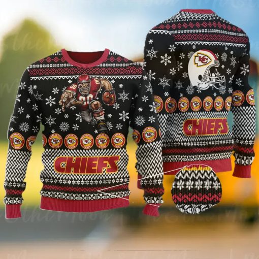 NFL Kansas City Chiefs Ugly Christmas Sweater Gift For Fans