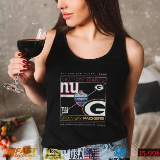 NFL Shop Match Up Green Bay Packers Vs New York Giants NFL London Games 2022 T Shirt0 shirt, hoodie, longsleeve, sweater