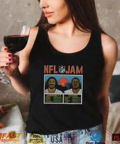 NFL Shop NFL Jam Cleveland Browns Myles Garrett And Nick Chubb T Shirt