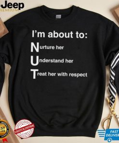 NUT Nurture Her Understand Her Treat Her With Respect Shirt