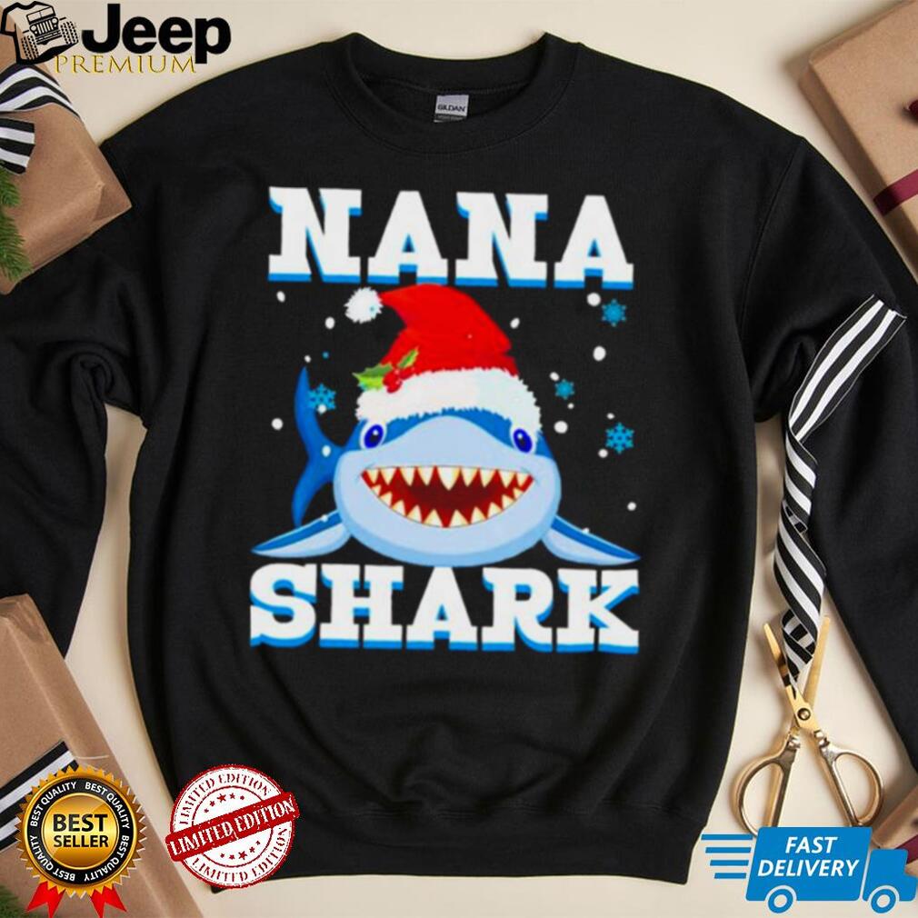 Nana shark best sale t shirt