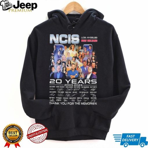 Ncis Los Angeles New Orleans 20 Years Shirt