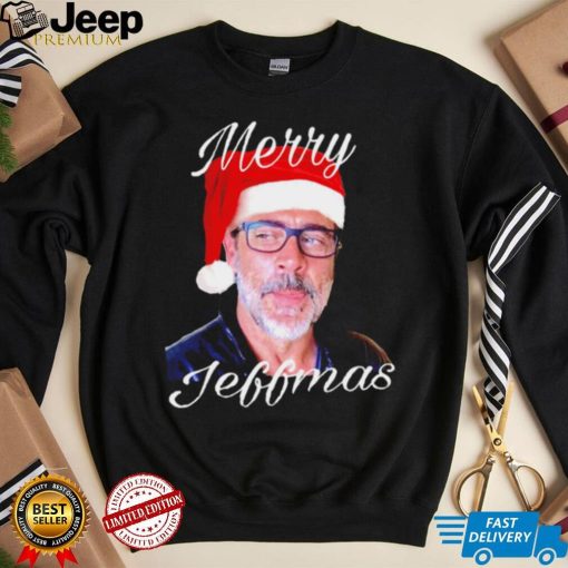 Negan The Walking Dead wearing Santa Hat Christmas shirt