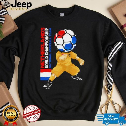 Netherlands World Championship National Football Team country flag shirt