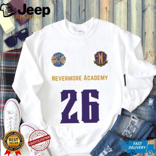 Nevermore Academy 26 Wednesday Netflix Show Shirt