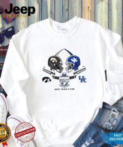 New Year’s Eve 2022 Transperfect Music City Bowl Iowa Hawkeyes Vs Kentucky Wildcats Shirt