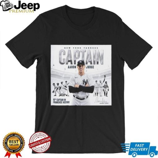 New York Yankees Captain Aaron Judge Shirt