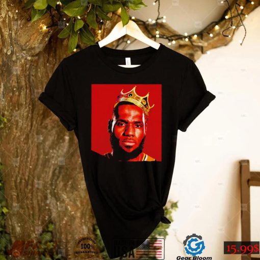 Nice lebron James Los Angeles Lakers The Notorious LBJ King shirt