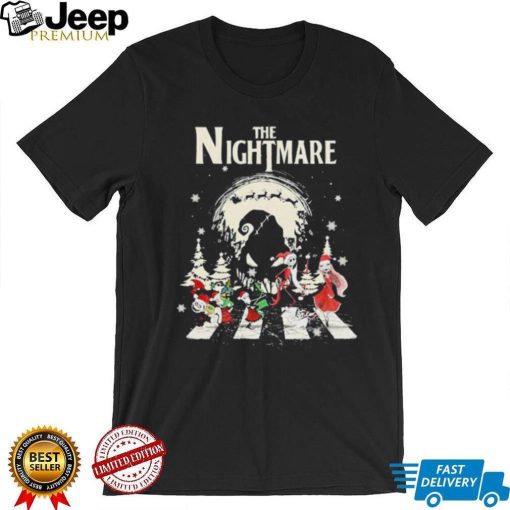 Nightmare Before Christmas Jack Sally Babies Oogie Boogie Christmas Abbey Road Shirt