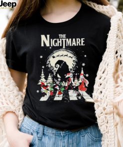 Nightmare Before Christmas Jack Sally Babies Oogie Boogie Christmas Abbey Road Shirt
