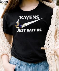 Nike Baltimore Ravens Just Hate Us Shirt