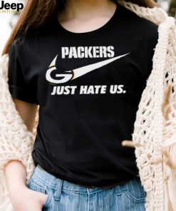 Nike Green Bay Packers Just Hate Us Shirt