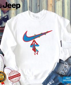 Nike Logo And Christmas Spiderman Marvel Design Unisex Sweatshirt