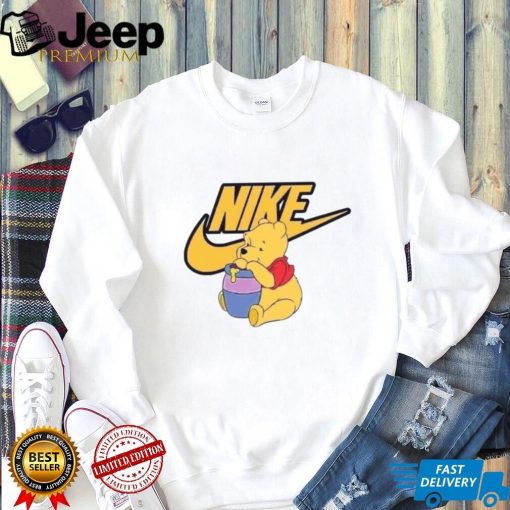 Nike Logo Mix Winnie The Pooh Disney Character Unisex Sweatshirt