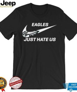 Nike philadelphia eagles just hate us logo Tee