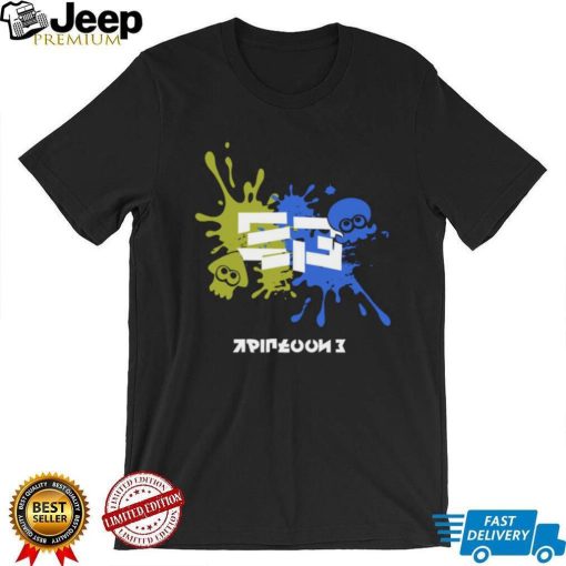 Nintendo store splatoon 3 collection backbone athletic fit t shirt