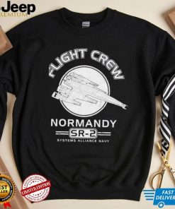 Normandy Sr2 Flight Crew System Alliance Navy Mass Effect Shirt