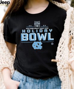 North Carolina Football 2022 San Diego County Credit Union Holiday Bowl Shirt