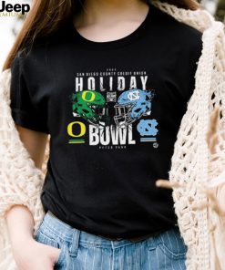 North Carolina Tar Heels vs Oregon Ducks Holiday Bowl 2022 Shirt