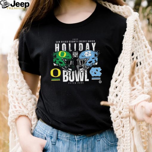 North Carolina Tar Heels vs Oregon Ducks Holiday Bowl 2022 Shirt