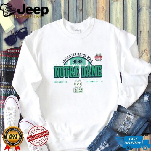 Notre Dame Fighting Irish Taxslayer Gator Bowl Bound 2022 Shirt