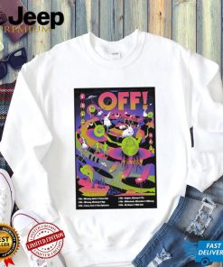 OFF Tour 2023 UK & EU Poster shirt