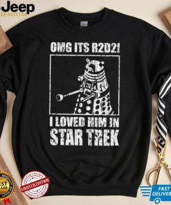 OMG it’s R2D2 I loved him in Star Trek art shirt