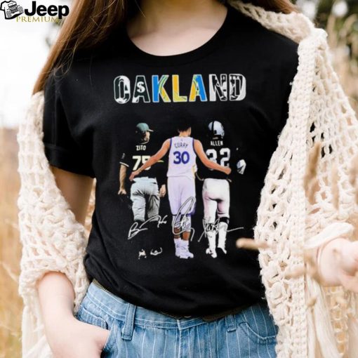 Oakland Zito Curry Allen Signature Shirt