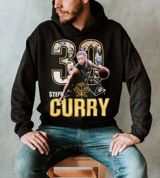 Official 30 Steph Curry Golden State Warriors Signatures Shirt