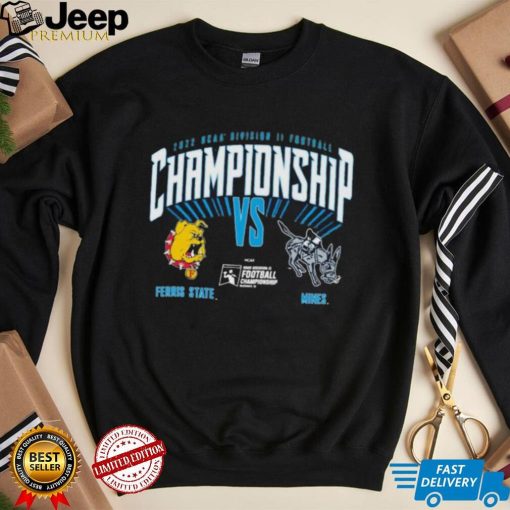 Official Ferris State Vs Mines 2022 Division II Football Championship Shirt