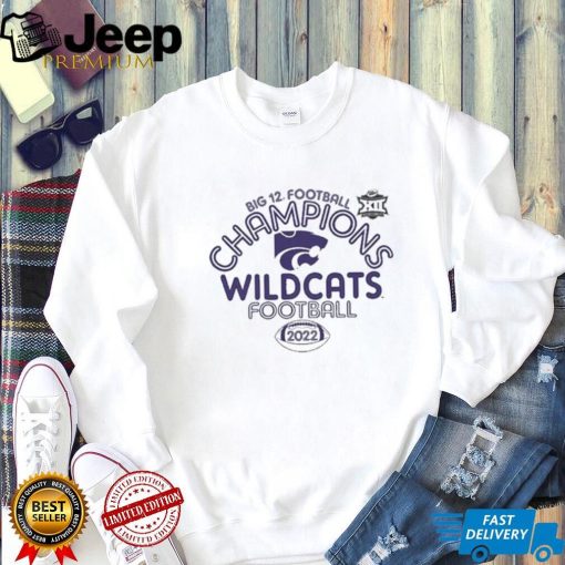 Official K State Wildcats 2022 Big 12 Football Champions Shirt