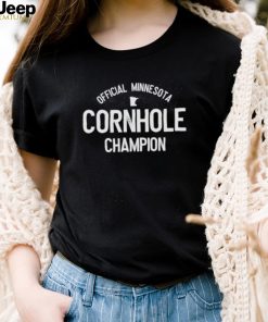 Official Minnesota Cornhole champion vintage shirt