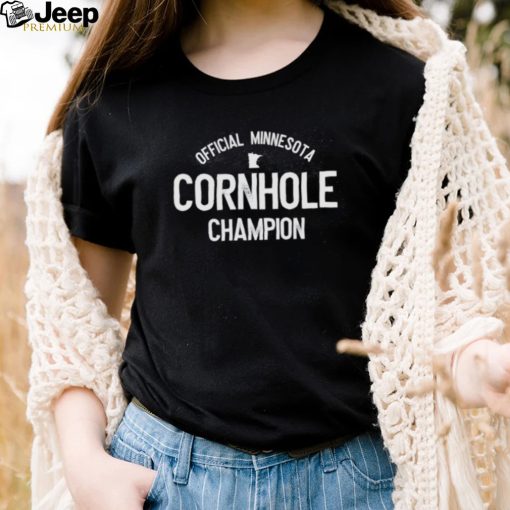 Official Minnesota Cornhole champion vintage shirt