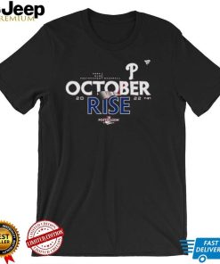 Official Philadelphia Phillies Youth 2022 Postseason Locker Room T Shirt0