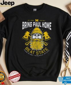 Official Valiant University of Michigan Football Bring Paul Home shirt