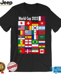 Official World Cup 2022 All Flags T Shirt