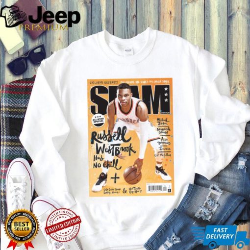 Official best slam magazine issue 196 russell westbrook shirt