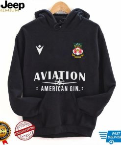 Official wrexham fc football club aviation american gin gede t shirt