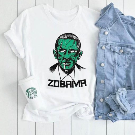 Obama Halloween T Shirt Zombie Obama0